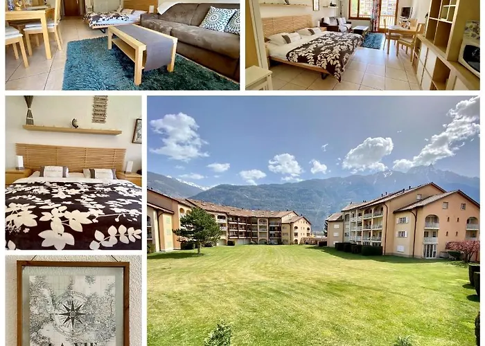 Studios & Appartements Famille - Saillon Evasion 4*