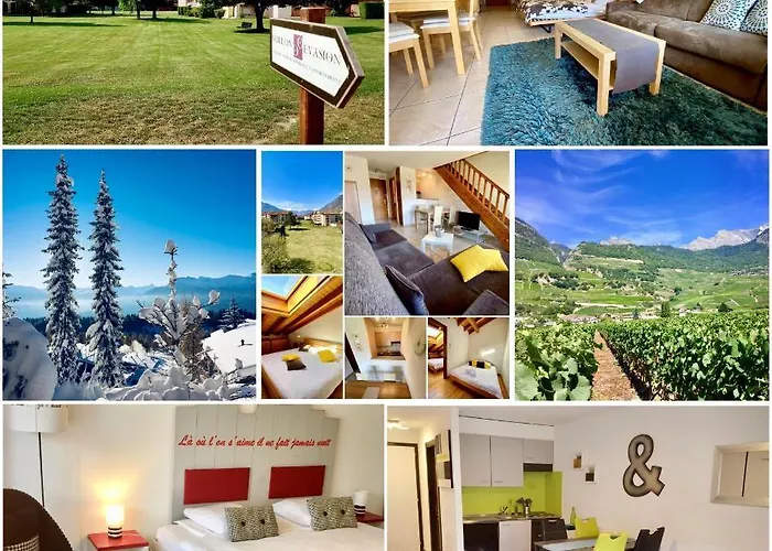 Apart Otel Studios & Appartements Famille - Saillon Evasion Saillon